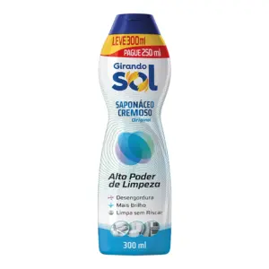 Saponáceo Cremoso 300ml - Girando Sol