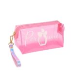 Necessaire Transparente 100% PVC Perfume 18x10x8 cm Sortido - Amigold