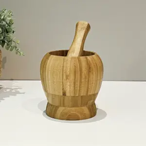 Pilão/Socador de Temperos de Bambu - Tuut - Imagem 3
