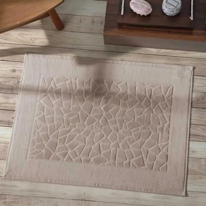 Toalha para Piso Felpudo Jacquard Confort Centro Navalhado 70x50cm - Döhler - Imagem 3