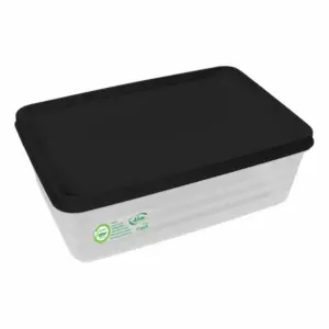 Pote Retangular de Plástico 1,4l-Free Alves