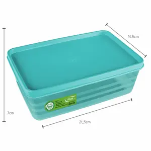 Pote Retangular de Plástico 1,4l-Free Alves - Imagem 3