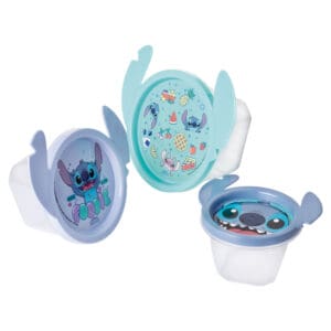 Kit com 3 Potes 130/240/430ml Conect Red Stitch - Plasútil - Imagem 4