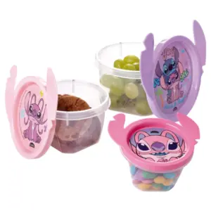 Kit 3 Potes Conect Red Angel Infantil Stitch - Plasútil - Imagem 4