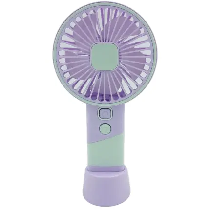 Mini Ventilador Portatil e Recarregável Com Lanterna AL12036 - Alfacell