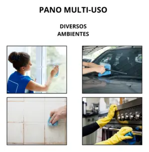 Rolo de Pano Multi-USo com 50 Unidades de 28x40cm - Life Clean - Imagem 4