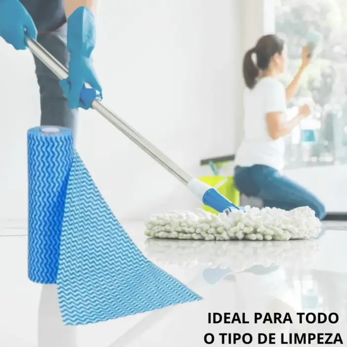 Rolo de Pano Multi-USo com 50 Unidades de 28x40cm - Life Clean - Imagem 5