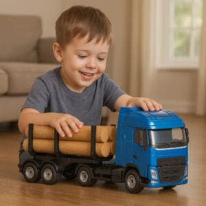 Brinquedo Caminhão Truck Bruto TanqueLogging de 35cm - Samba Toys - Imagem 2
