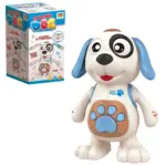 Brinquedo Cachorro Dançante Dancing Dog com Som e Luz a pilha - Dream Toys