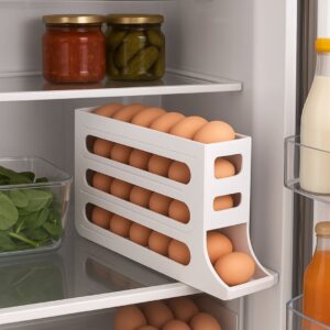 Organizador de Ovos Vertical de Plástico com 4 andares - Organiz - Imagem 2