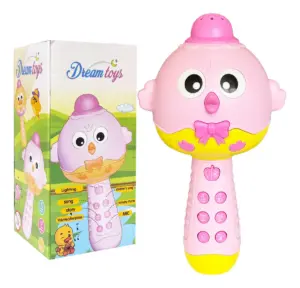 Microfone e Caixa de Som Bluetooth com Histórias, Musicas e Efeitos de Voz Recarregável - Dream Toys