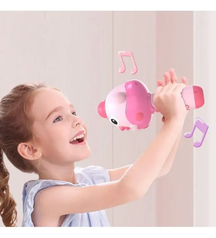 Microfone e Caixa de Som Bluetooth com Histórias, Musicas e Efeitos de Voz Recarregável - Dream Toys - Imagem 2