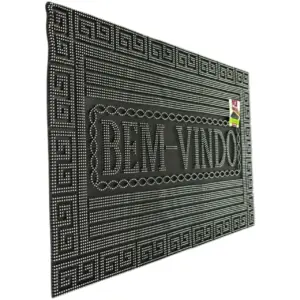 Capacho / Tapete BEM VINDO de Poliétireno 58x38cm - Wincy
