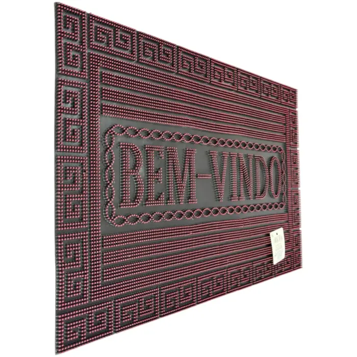 Capacho / Tapete BEM VINDO de Poliétireno 58x38cm - Wincy - Imagem 6