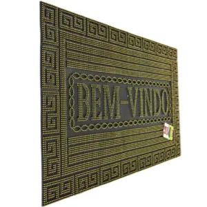 Capacho / Tapete BEM VINDO de Poliétireno 58x38cm - Wincy - Imagem 5