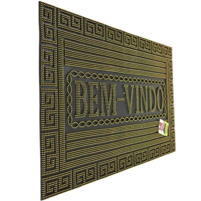 Capacho / Tapete BEM VINDO de Poliétireno 58x38cm - Wincy - Imagem 5