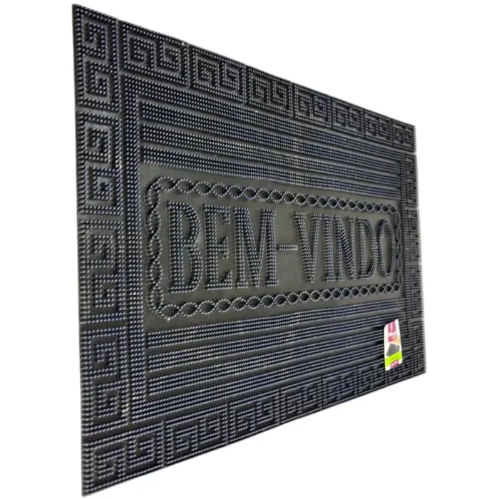 Capacho / Tapete BEM VINDO de Poliétireno 58x38cm - Wincy - Imagem 4