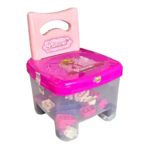 Cadeirinha Infantil Magic Princesa com 50 Peças - Simo Toys