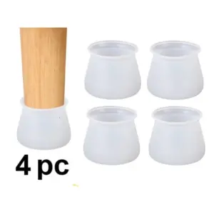Capa Protetora para Pés de Móveis Ipermeavél com 4 Peças 3,5x3cm - Inova - Imagem 3
