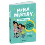 Livro Mina Mistry (meio que) Investiga da Autora Angie Lake e Ilustrções da Ellie O'shea- Culturama
