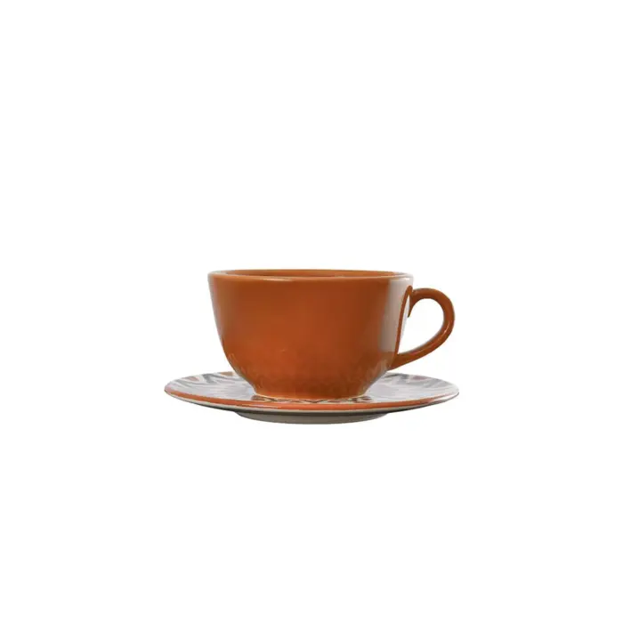 Xicará de Chá de 200ML com Pires Boho - Oxford - Imagem 1