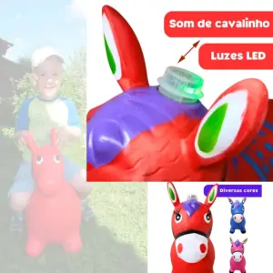 Brinquedo Cavalinho UPA UPA Inflável de 55cm - Imagem 4