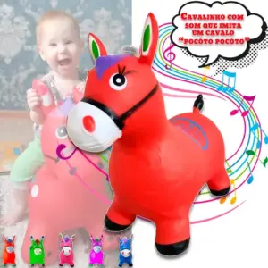 Brinquedo Cavalinho UPA UPA Inflável de 55cm - Imagem 3