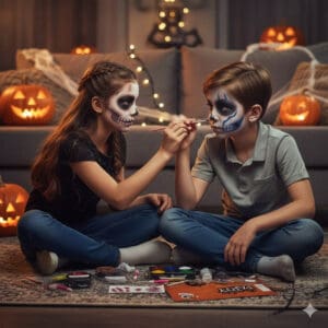 Enfeite Halloween Kit Maquiagem com 10 Peças - Party Festa - Imagem 3