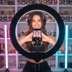 Suporte de Celular Universal para Ring Light - Maxmidia - Imagem 2