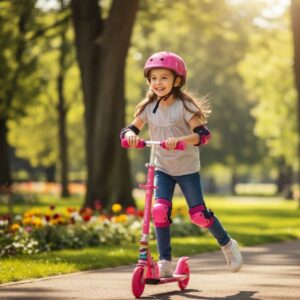 Patinete Dobrável com 2 Rodas com Capacidade para 30KG - MDL KIDS - Imagem 2