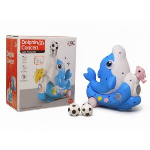 Brinquedo Dolphin Concert Cute Musician - MD Toys