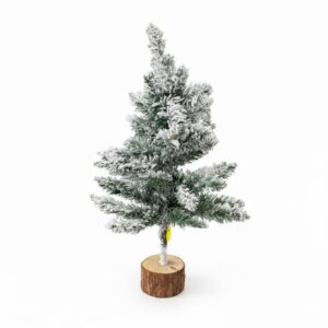 Mini Pinheiro / Árvore de Natal Verde Nevada de 48cm - Wincy