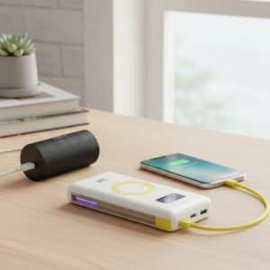 Power Bank / Carregador Portátil de 10000mAh com Mostrador Digital MAX-PB17 - Maxmidia - Imagem 2