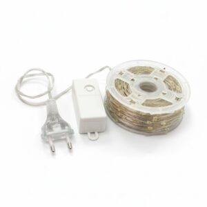 Pisca Fio de Fada de 50M com 1000 LED's Brancos 220V 3.5W - Guirlanda de Orvalho