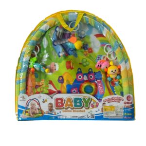 Brinquedo Tapete Infantil de Plástico com Tecido Baby Game Blanket - Toy King - Imagem 3