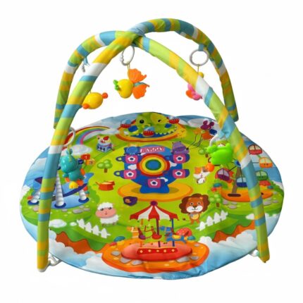 Brinquedo Tapete Infantil de Plástico com Tecido Baby Game Blanket - Toy King